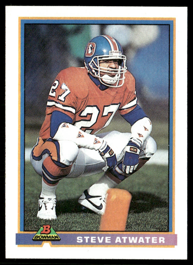 Steve Atwater 1991 Bowman #125 Denver Broncos