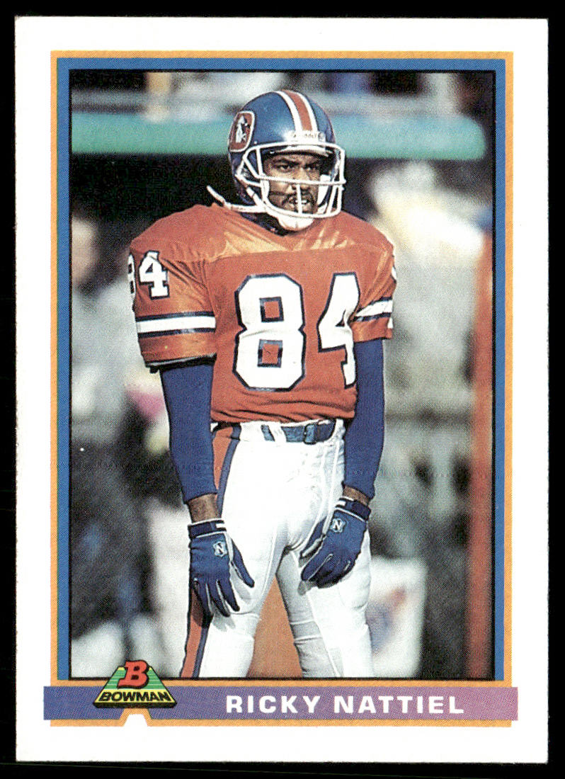 Ricky Nattiel 1991 Bowman #130 Denver Broncos