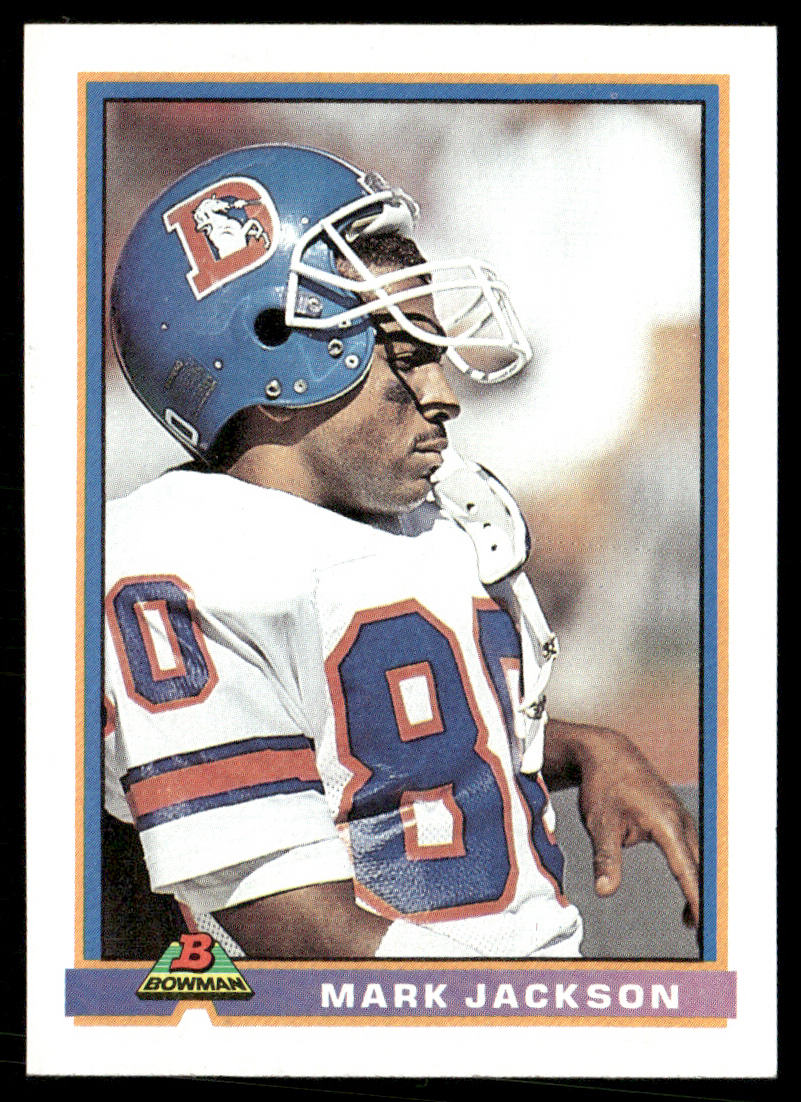 Mark Jackson 1991 Bowman #139 Denver Broncos