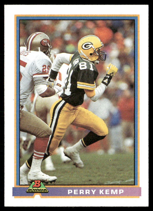 Perry Kemp 1991 Bowman #161 Green Bay Packers