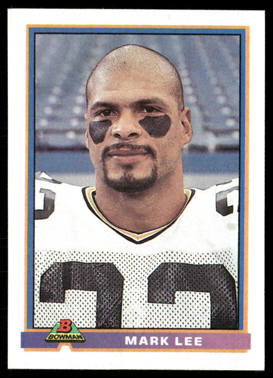 Mark Lee 1991 Bowman #163 Green Bay Packers