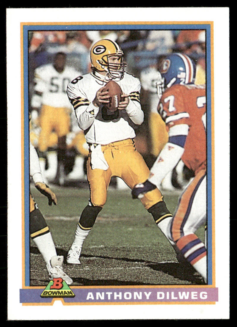 Anthony Dilweg 1991 Bowman #164 Green Bay Packers
