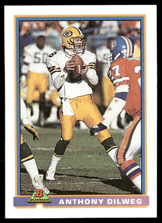 Anthony Dilweg 1991 Bowman #164 Green Bay Packers