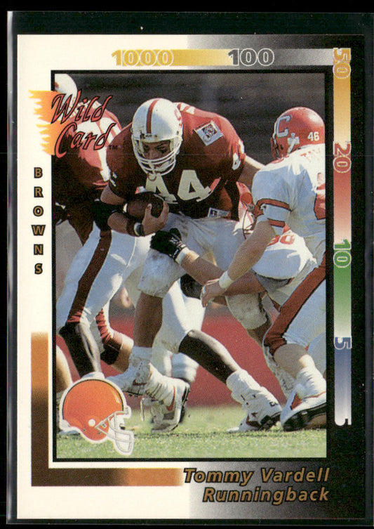 Tommy Vardell 1992 Wild Card #239 RC Cleveland Browns
