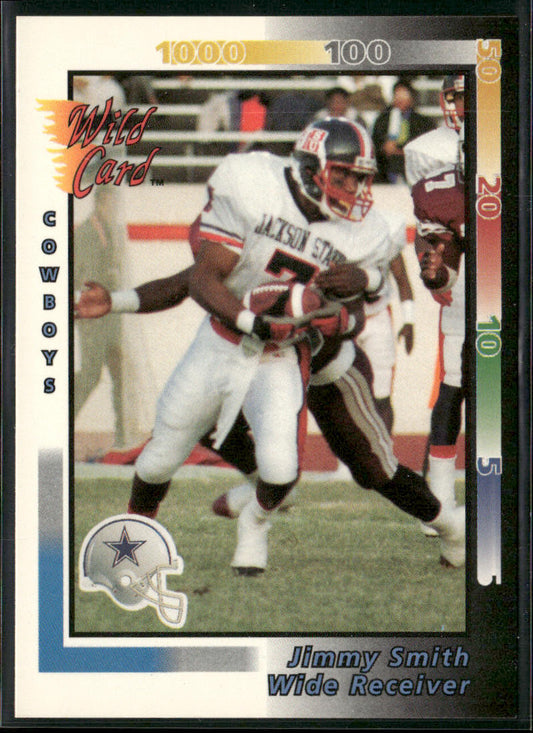 Jimmy Smith 1992 Wild Card #238 RC Dallas Cowboys