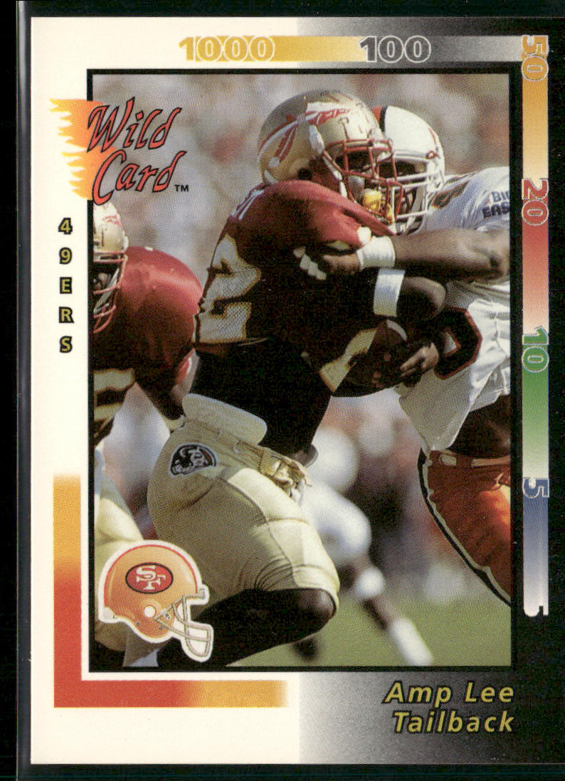 Amp Lee 1992 Wild Card #237 RC San Francisco 49ers