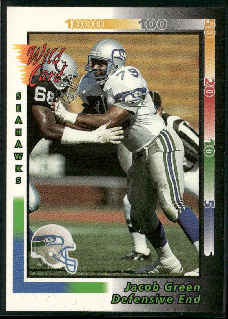 Jacob Green 1992 Wild Card #218 Seattle Seahawks
