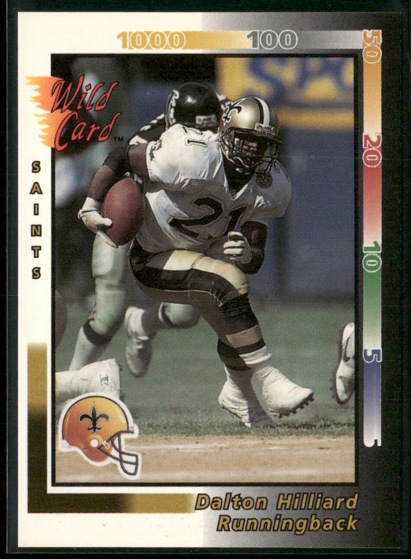 Dalton Hilliard 1992 Wild Card #212 New Orleans Saints