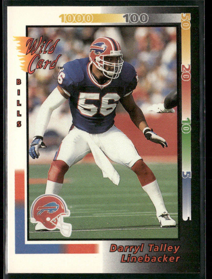 Darryl Talley 1992 Wild Card #206 Buffalo Bills