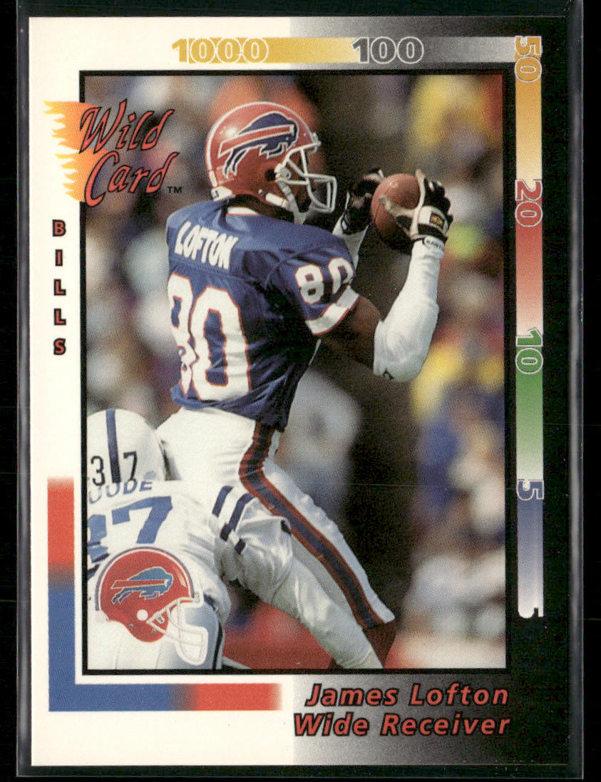 James Lofton 1992 Wild Card #205 Buffalo Bills