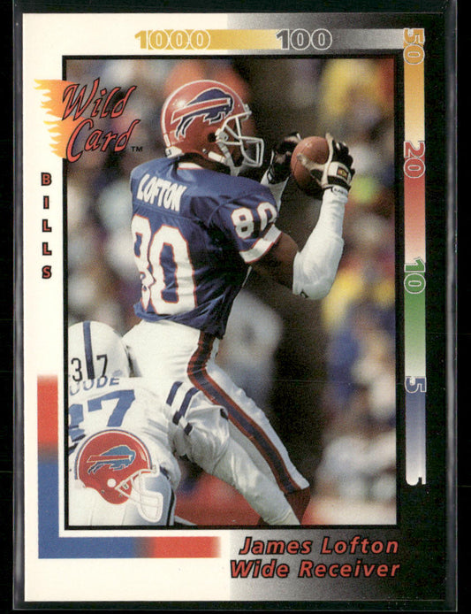 James Lofton 1992 Wild Card #205 Buffalo Bills
