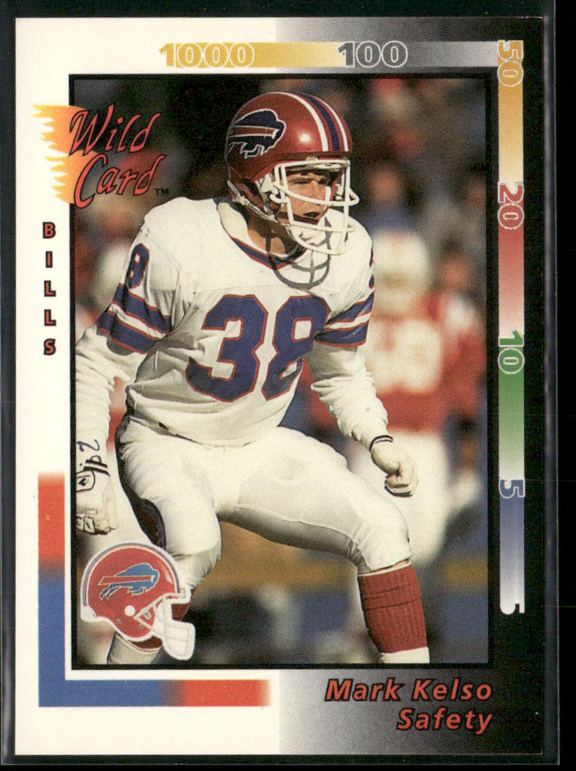 Mark Kelso 1992 Wild Card #204 Buffalo Bills