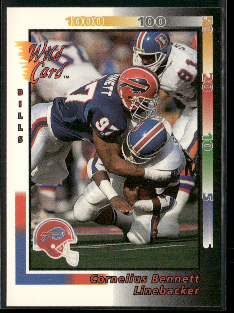 Cornelius Bennett 1992 Wild Card #203 Buffalo Bills