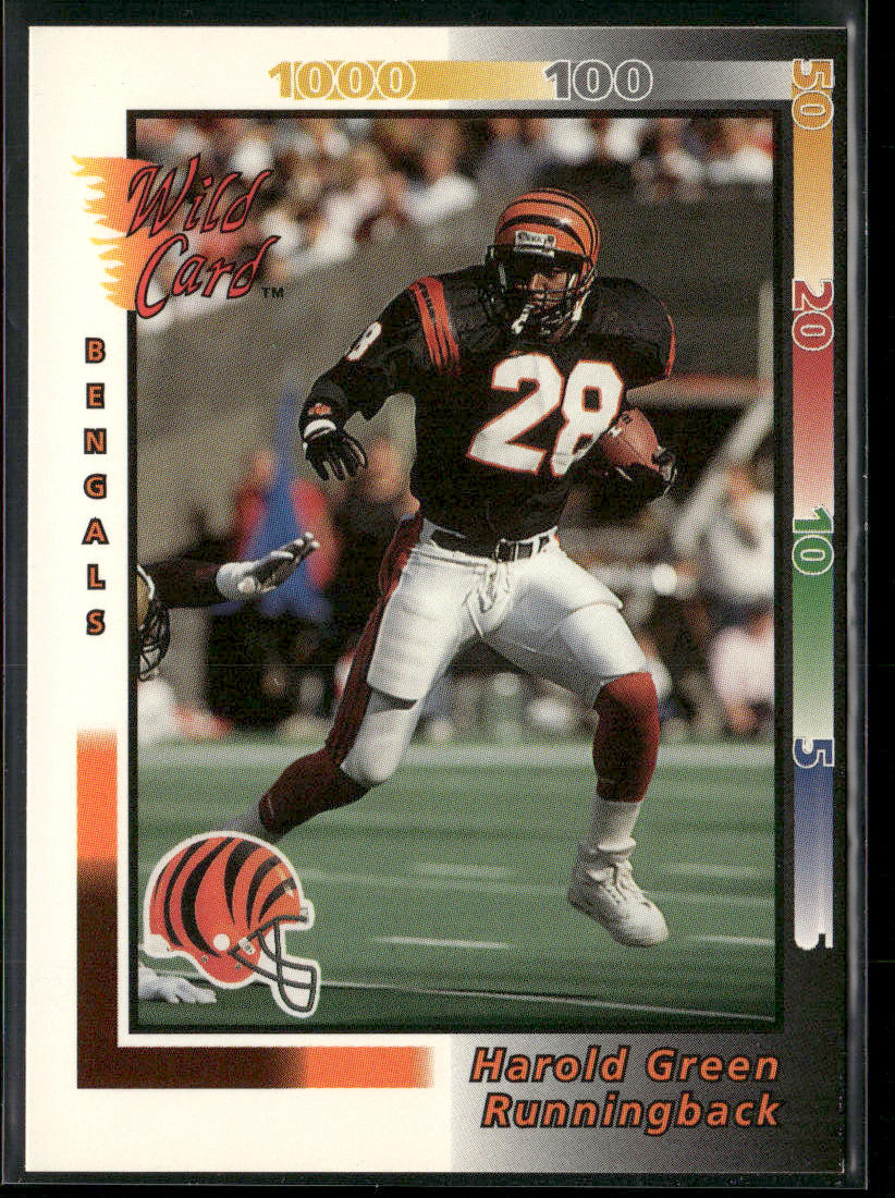 Harold Green 1992 Wild Card #192 Cincinnati Bengals