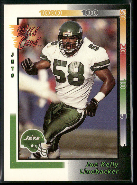 Joe Kelly 1992 Wild Card #180 New York Jets