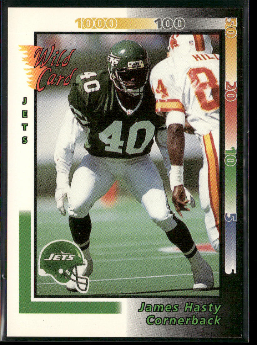 James Hasty 1992 Wild Card #178 New York Jets