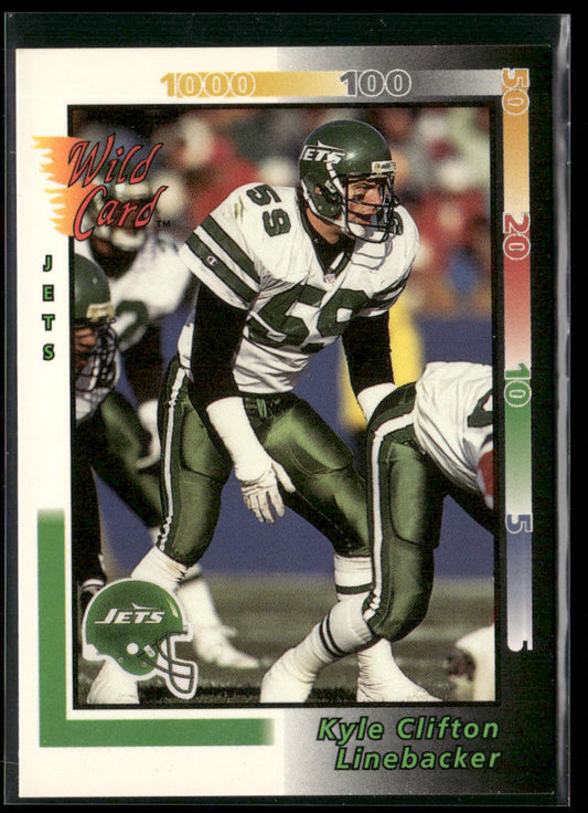 Kyle Clifton 1992 Wild Card #179 New York Jets