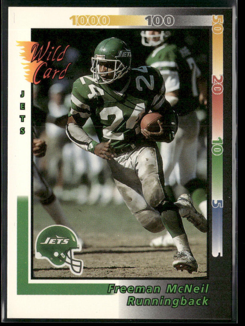 Freeman McNeil 1992 Wild Card #176 New York Jets