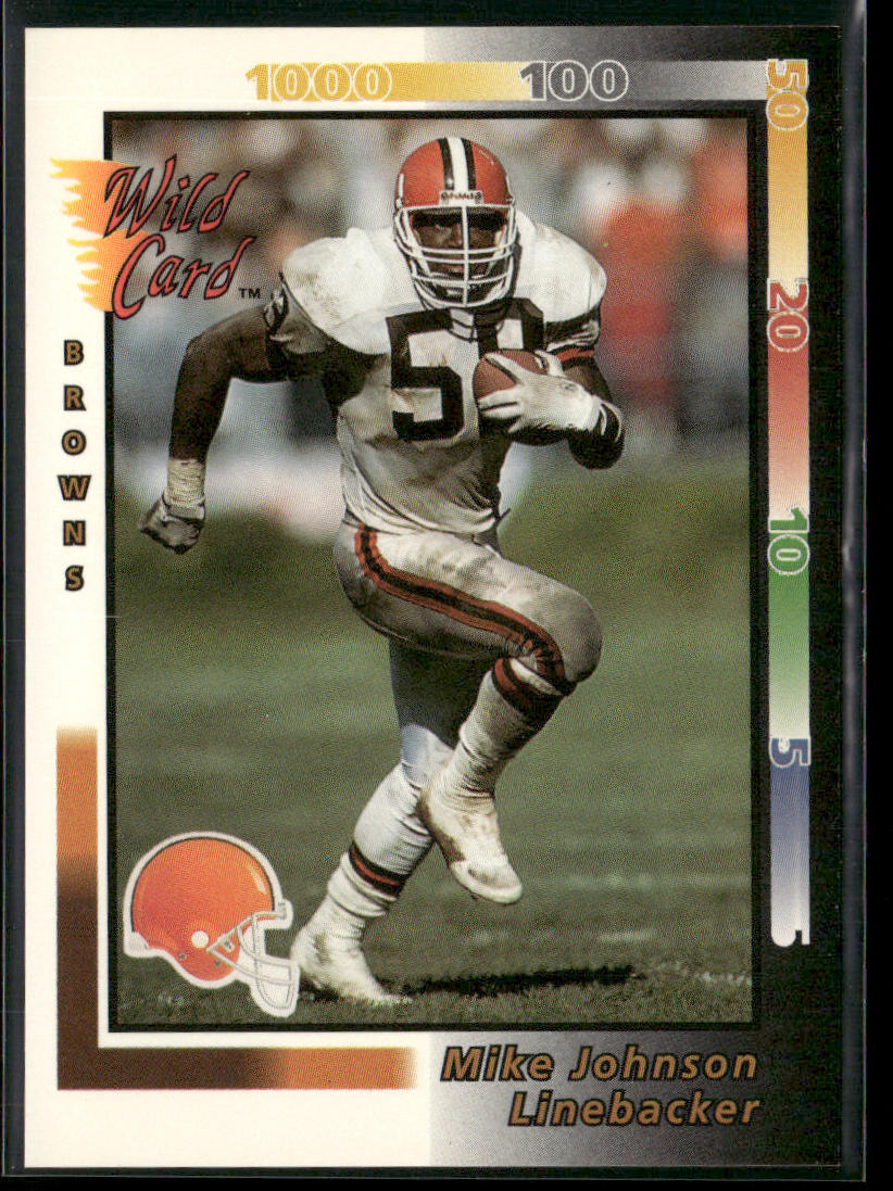 Mike Johnson 1992 Wild Card #174 Cleveland Browns