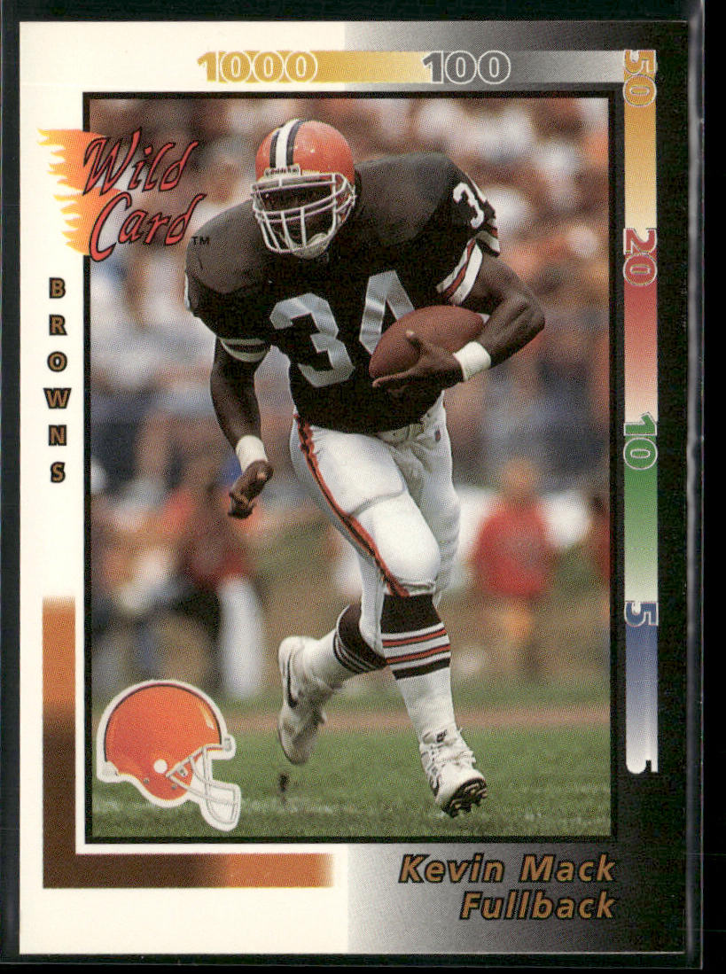 Kevin Mack 1992 Wild Card #173 Cleveland Browns