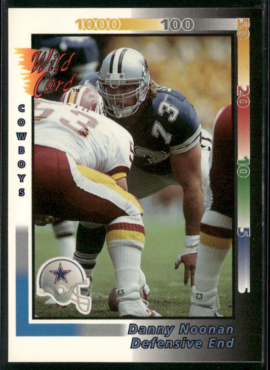 Danny Noonan 1992 Wild Card #163 Dallas Cowboys