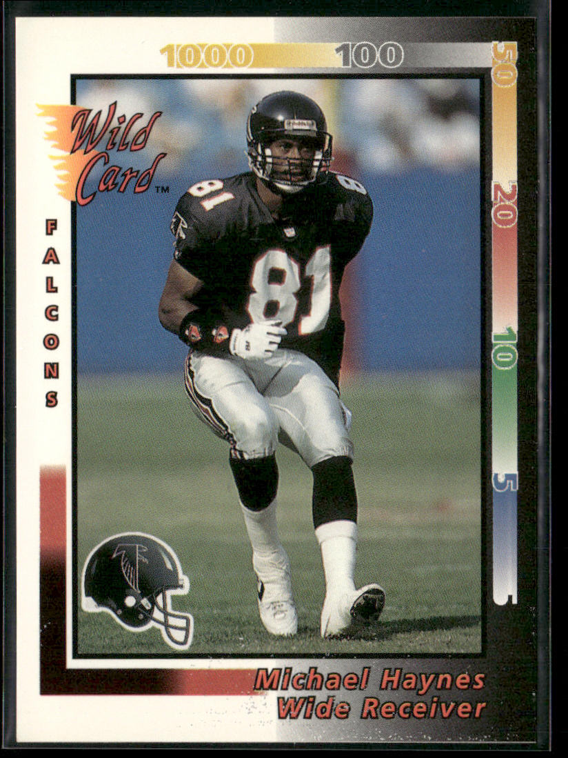 Michael Haynes 1992 Wild Card #153 Atlanta Falcons