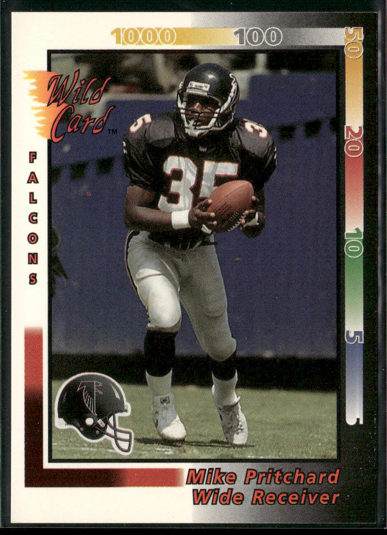 Mike Pritchard 1992 Wild Card #154 Atlanta Falcons
