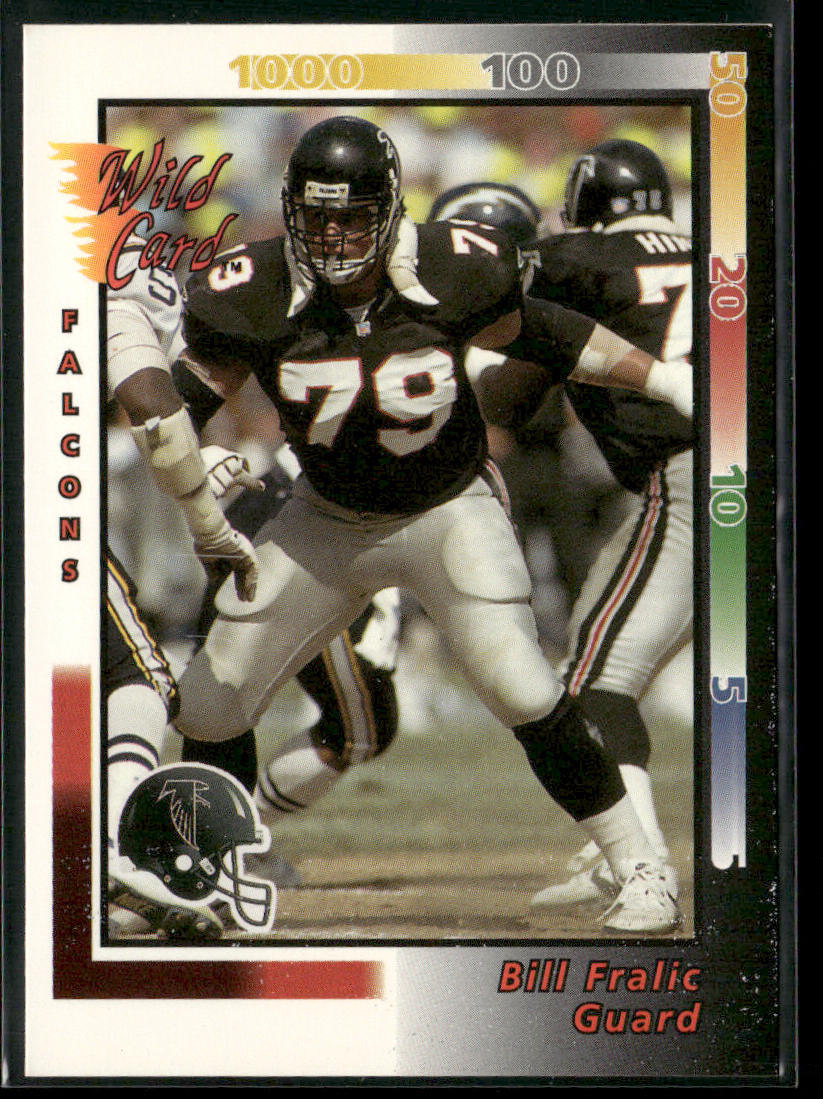 Bill Fralic 1992 Wild Card #152 Atlanta Falcons