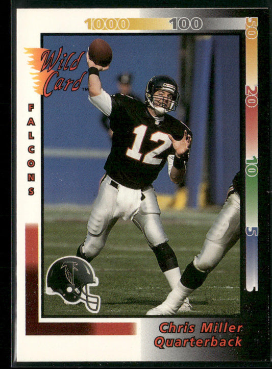 Chris Miller 1992 Wild Card #150 Atlanta Falcons
