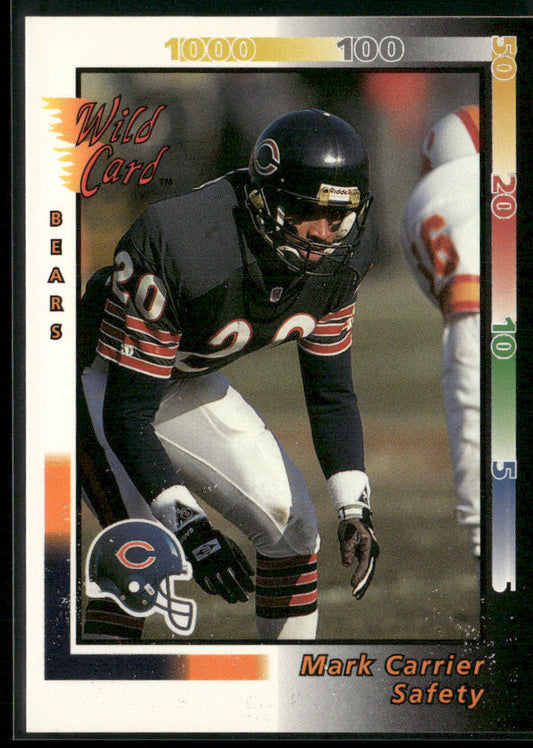 Mark Carrier 1992 Wild Card #142 Chicago Bears