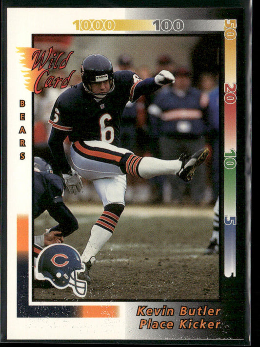 Kevin Butler 1992 Wild Card #141 Chicago Bears