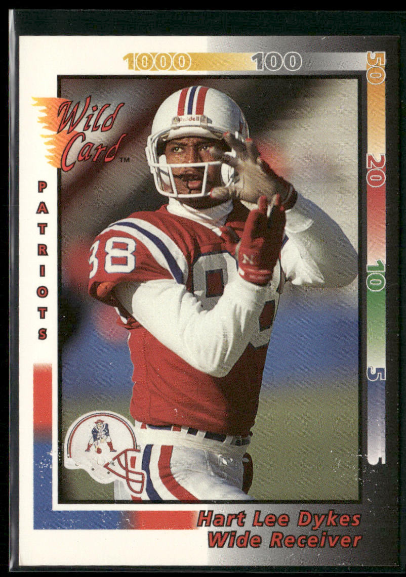 Hart Lee Dykes 1992 Wild Card #120 New England Patriots