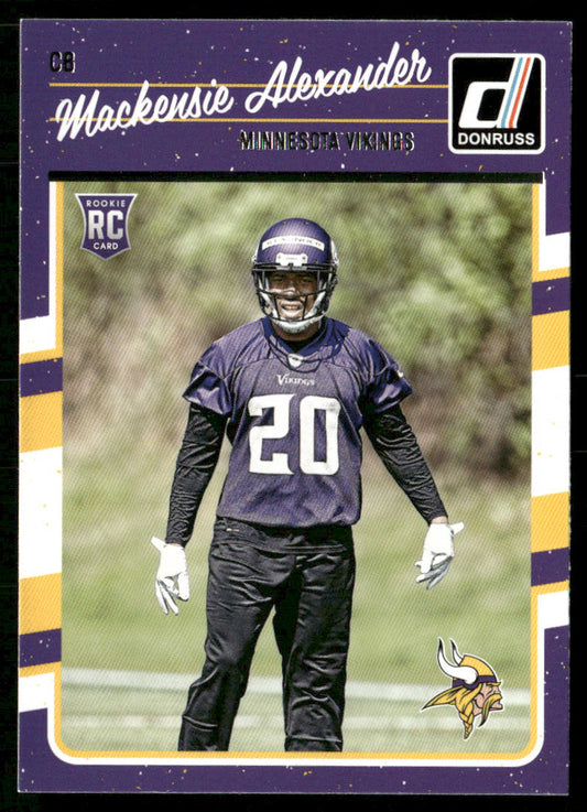Mackensie Alexander 2016 Donruss #331 RC Minnesota Vikings