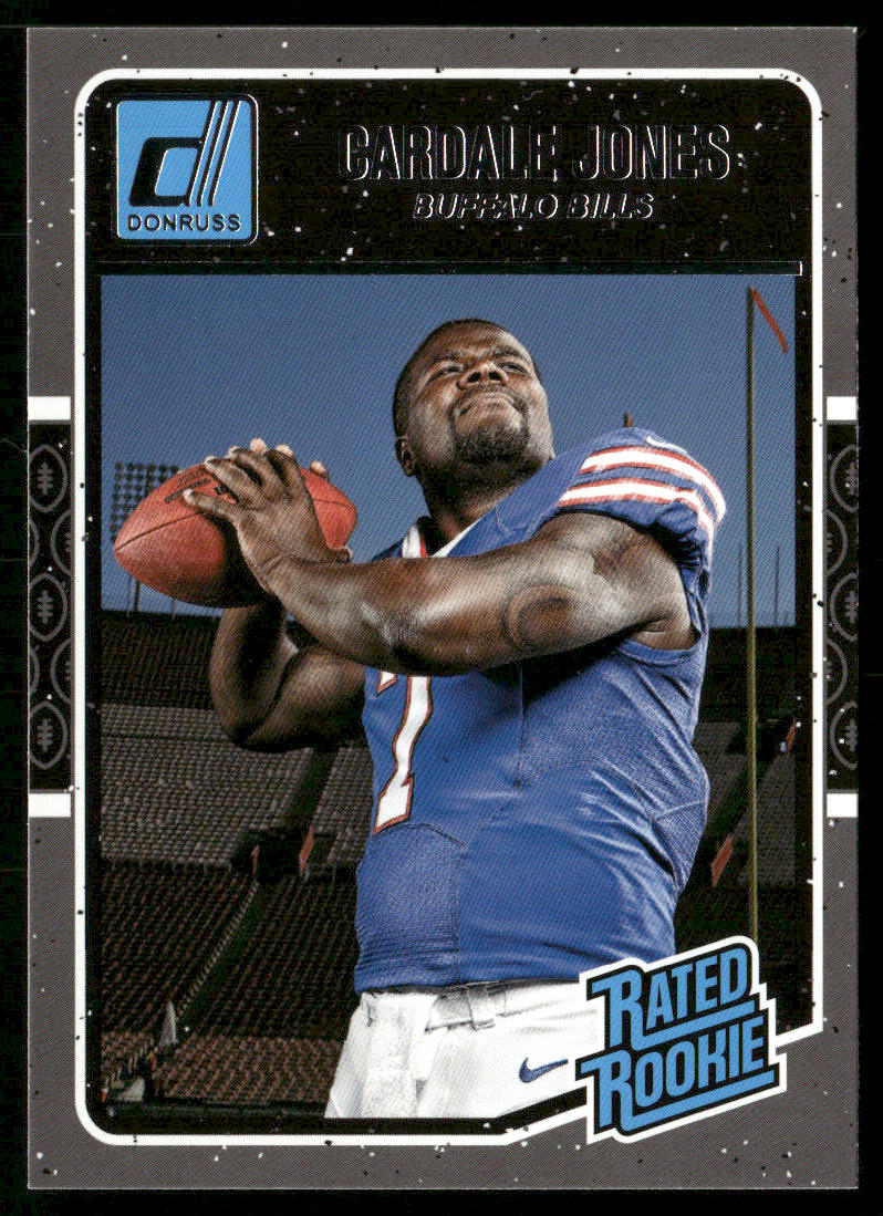 Cardale Jones 2016 Donruss #355 RC Buffalo Bills