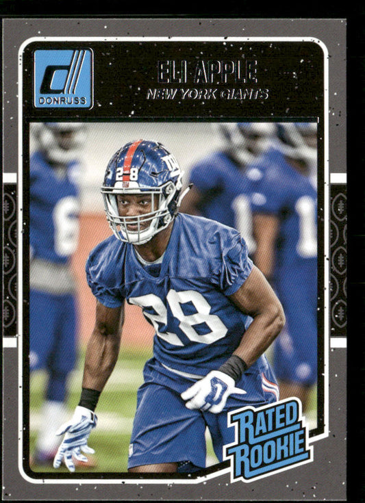 Eli Apple 2016 Donruss #367 RC New York Giants