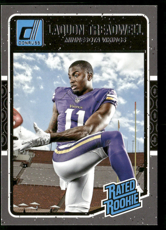 Laquon Treadwell 2016 Donruss #383 RC Minnesota Vikings