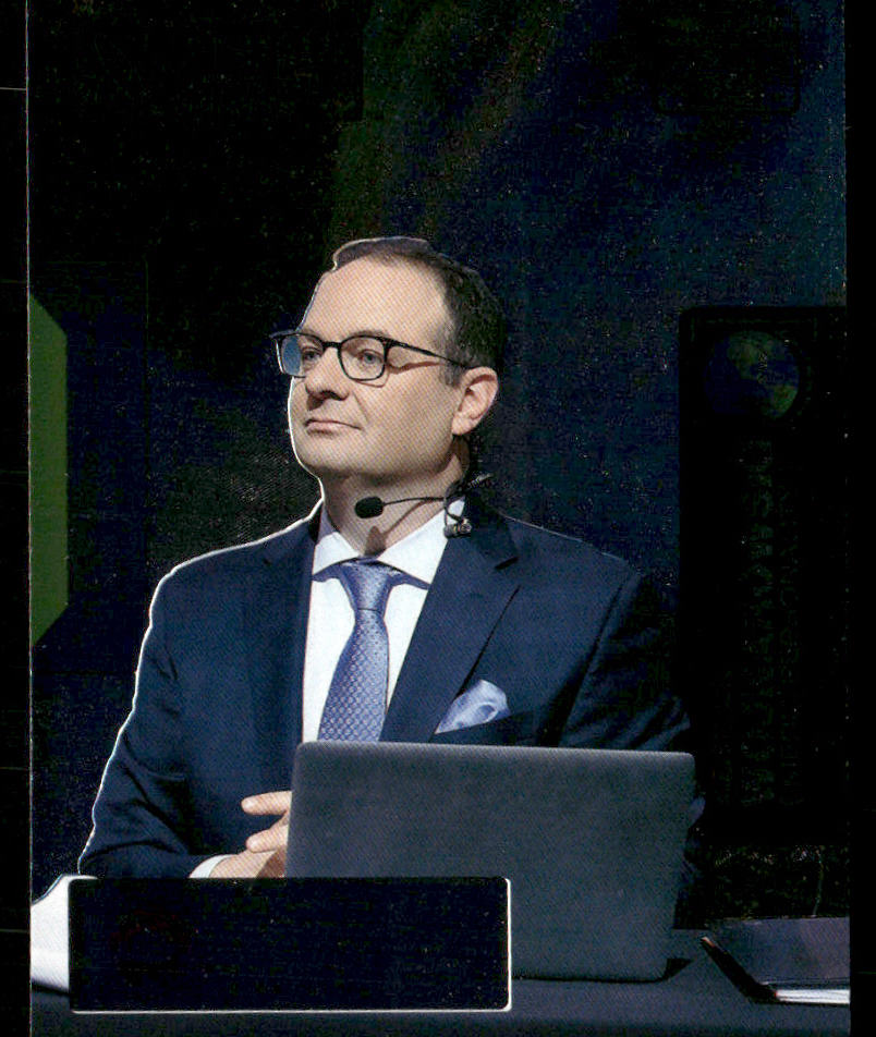 Adrian Wojnarowski 2021 SkyBox Metal Universe Champions #64