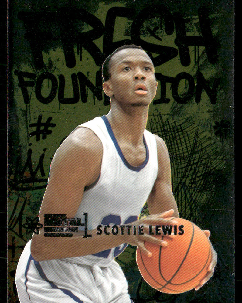 Scottie Lewis 2021 SkyBox Metal Universe Champions Fresh Foundation #FF46