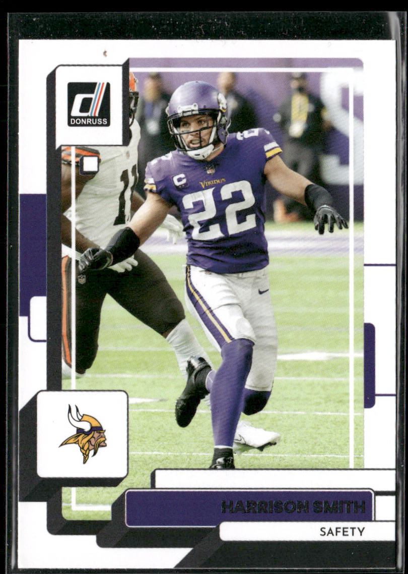 Harrison Smith 2022 Donruss #109 Minnesota Vikings