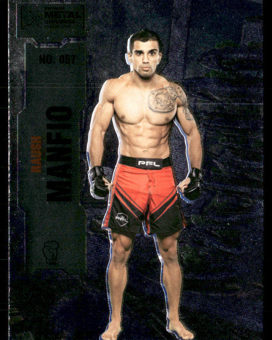 Raush Manfio 2022 SkyBox Metal Universe Champions #057