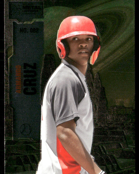 Armando Cruz 2022 SkyBox Metal Universe Champions #082