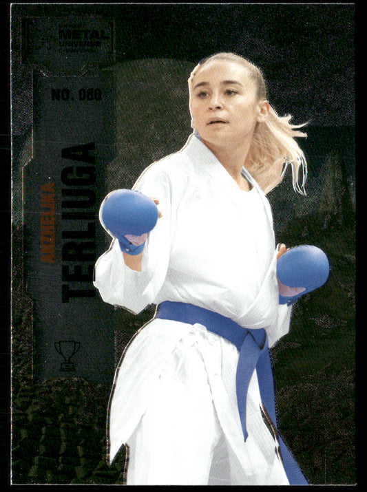 Anzhelika Terliuga 2022 SkyBox Metal Universe Champions #080