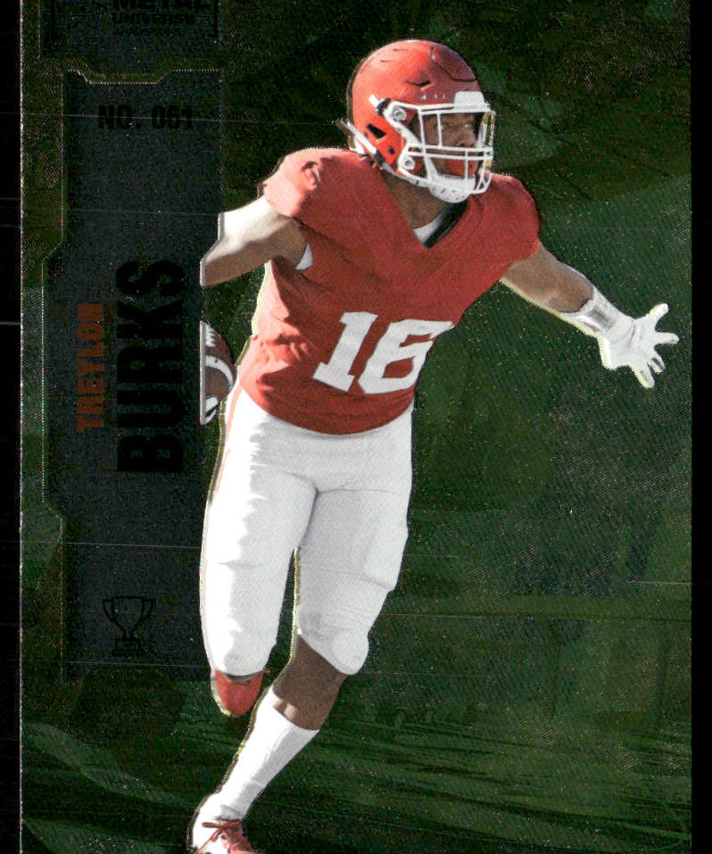 Treylon Burks 2022 SkyBox Metal Universe Champions #061