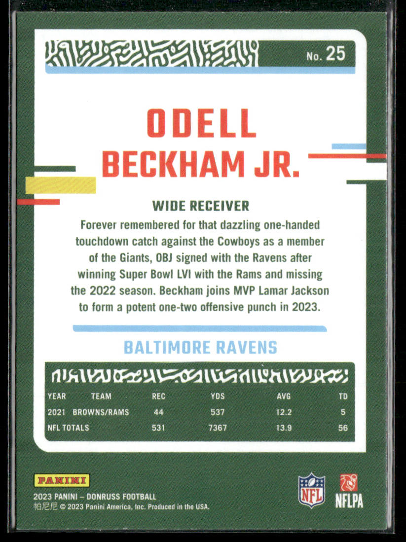 2023 Donruss #25 Odell Beckham Jr.