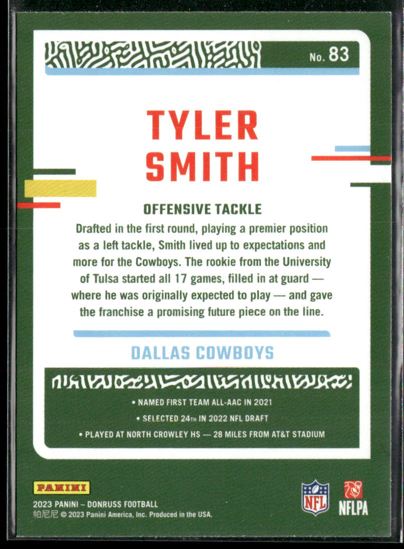 2023 Donruss #83 Tyler Smith