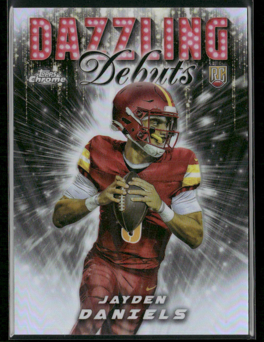 2024 Topps Chrome #DD-2 Jayden Daniels Dazzling Debuts