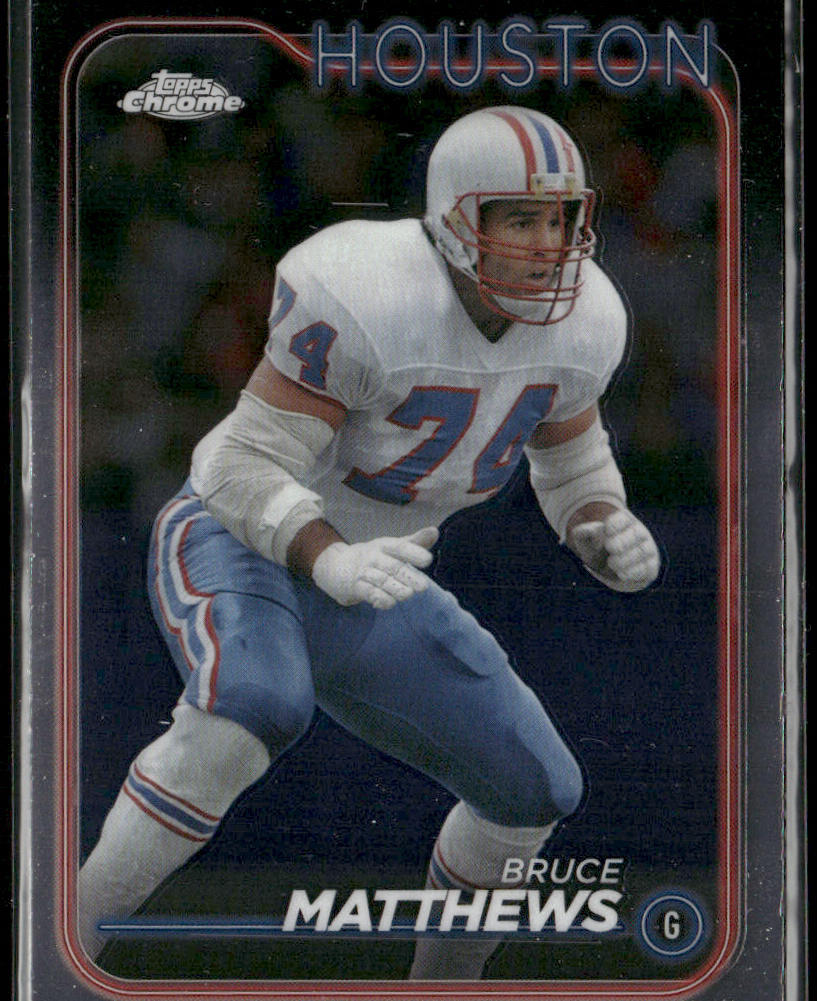 2024 Topps Chrome #190 Bruce Matthews