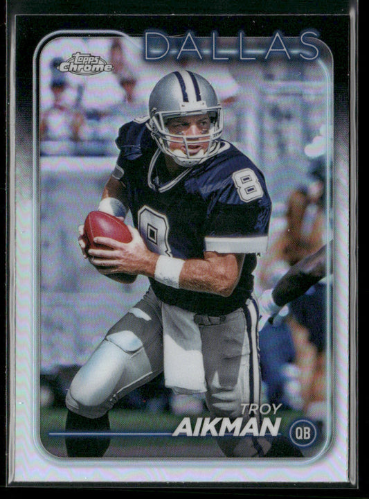 2024 Topps Chrome #37 Troy Aikman Refractor
