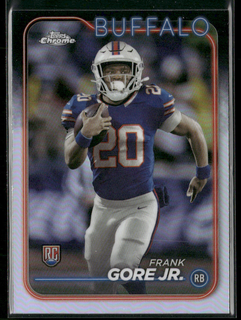 2024 Topps Chrome #260 Frank Gore Jr. Refractor