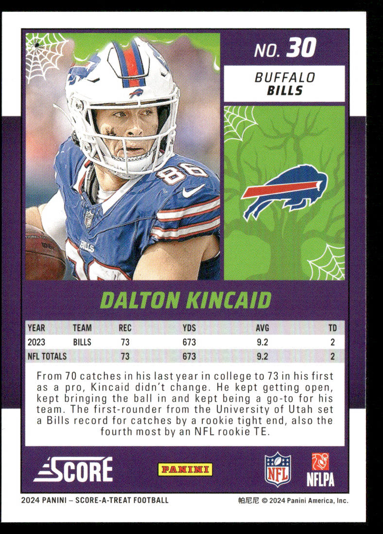 2024 Score-A-Treat #30 Dalton Kincaid